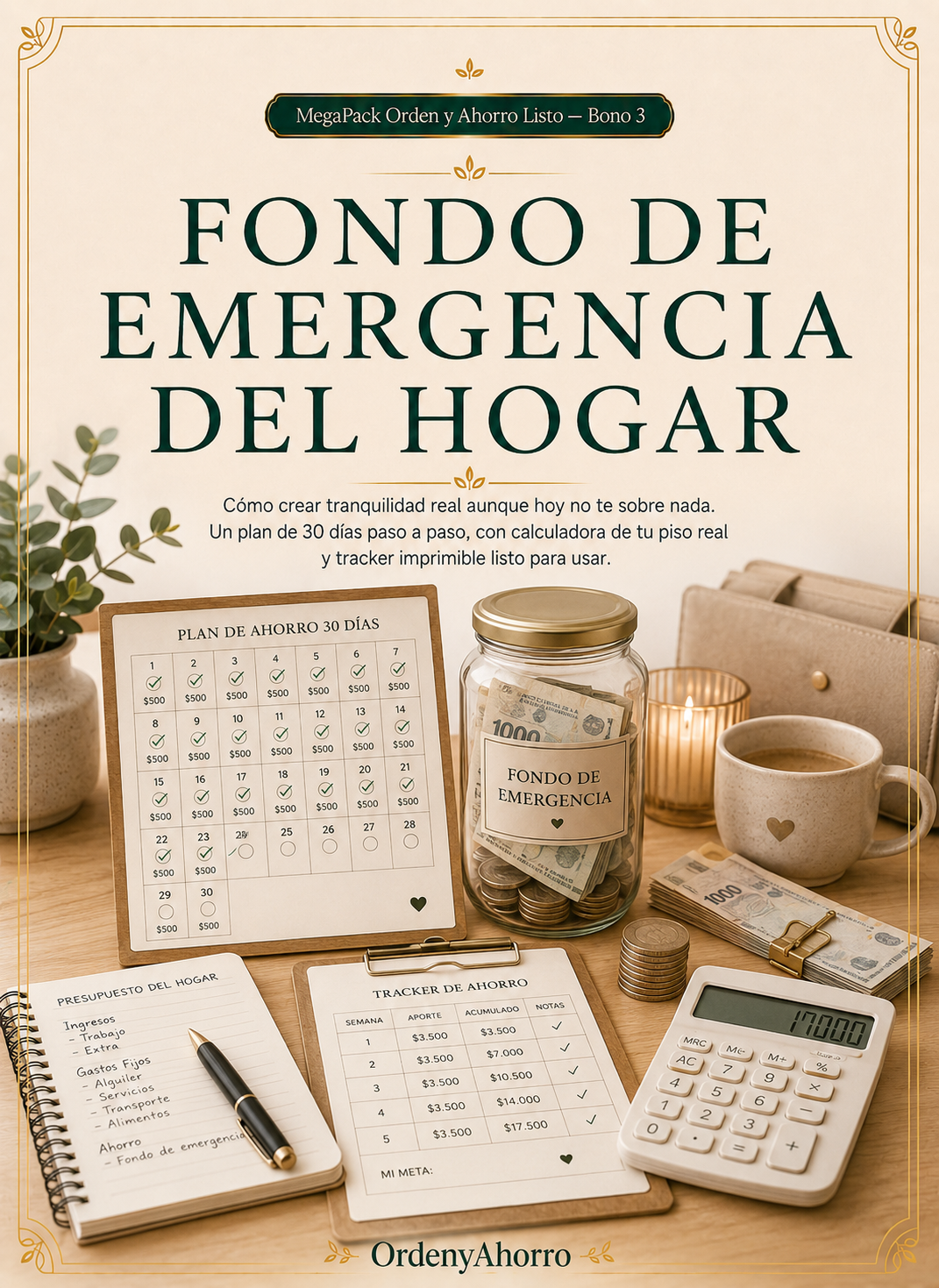 Tapa del Bono 3: Fondo de Emergencia del Hogar Express